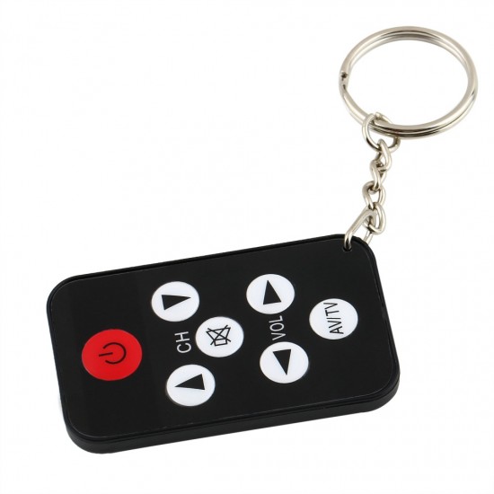 1pc TV Mini Keychain with battery Universal Remote Control for Philips for Sony for Panasonic for Toshiba Free shipping  